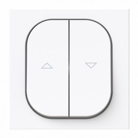 Niessen 2CLA884408A1001 Rocker Symbol "arrows" for Switch/push button, Two-part rocker White Vega